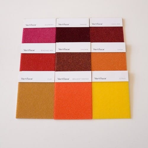 Autex Colour Chart