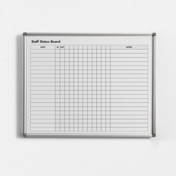Deluxe staff board