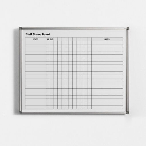 Deluxe staff board