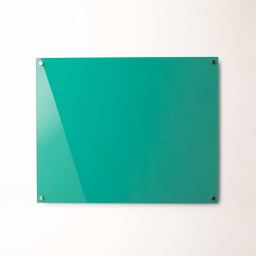 Frameless Glassboard in Green