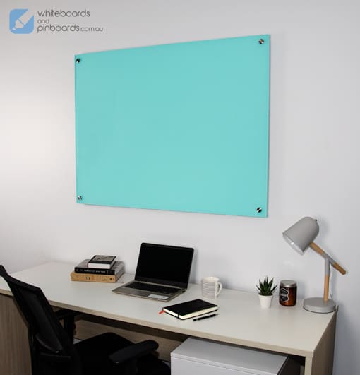 Frameless Colour Glass Whiteboard - Whiteboards and Pinboards