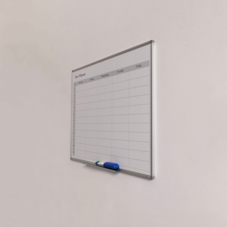 School Single Term Planner Whiteboard Whiteboards and Pinboards