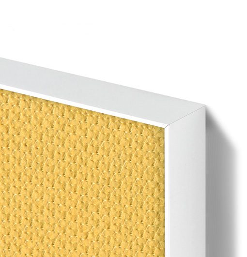 Slimline Frame Suzette Pinboard Yellow