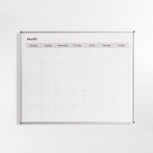 Monthly Planner Whiteboard
