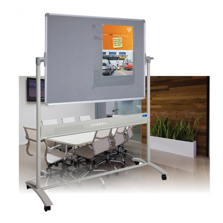 Mobile Combo Board, Whiteboard Whiteboards and Pinboards