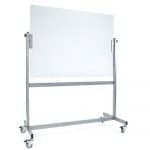 Sana Mobile Glass Whiteboard – White