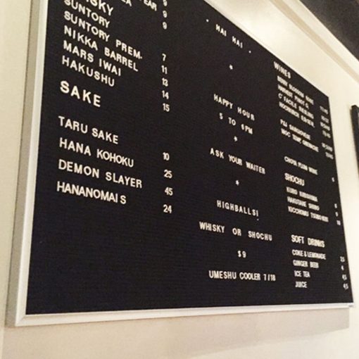 Executive Framed Letter Board 3