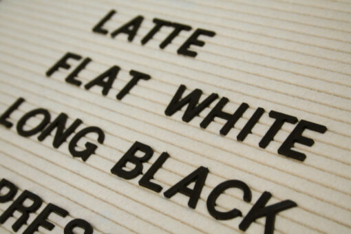 VISIONCHART Letter Boards Black Letters