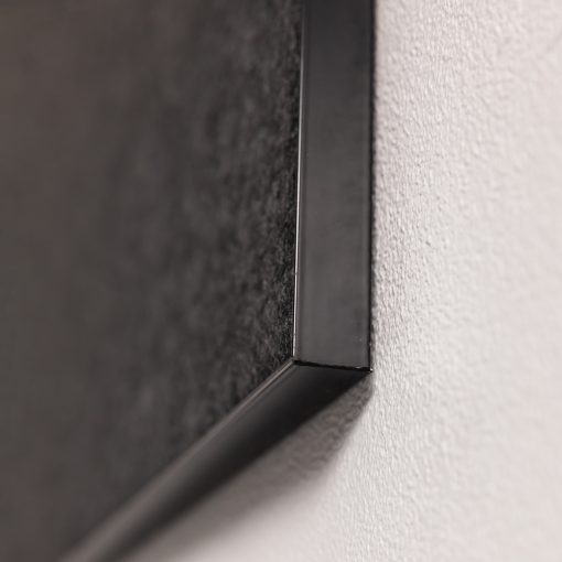Slimline Vertiface Pinboard Corner Detail