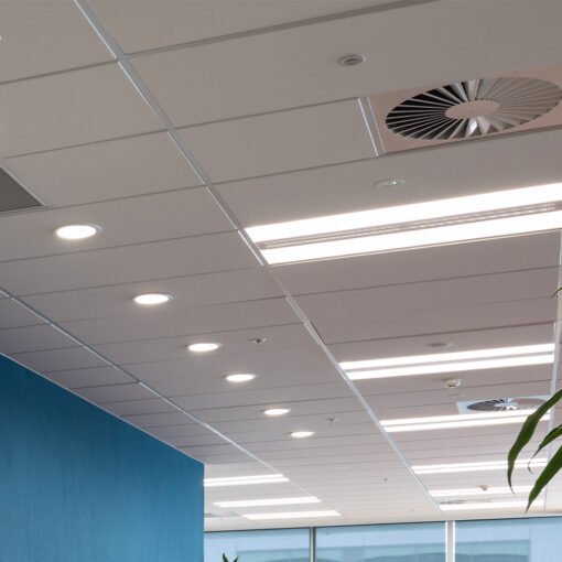 Quietspace ceiling tile closeup