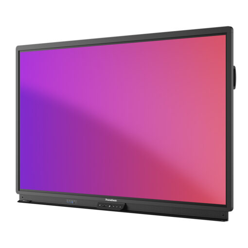 Promethean Activpanel 9 Premium with purple abstract image on screen