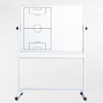 Sports Coaching Mobile Board with Football pitch design