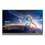 BenQ RM03A 65" interactive flat panel with space man on screen