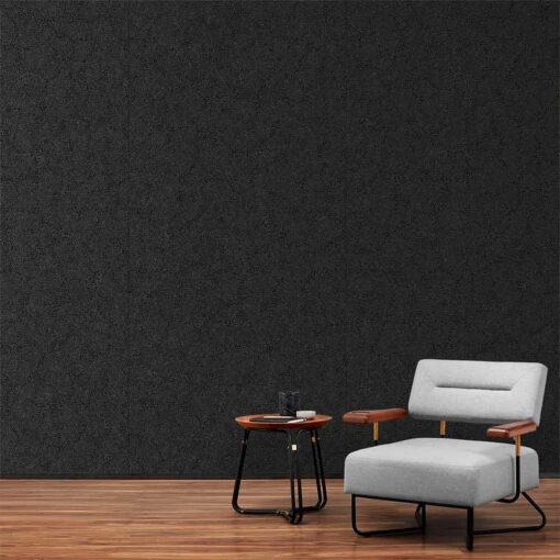 Echopanel Cloudy Acoustic Panels with chair and side table