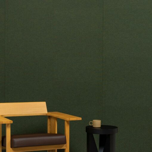 Mirage Acoustic panel behind table and chair