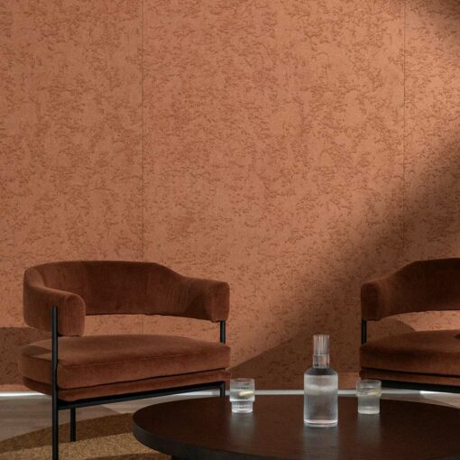 Mirage Acoustic panel behind table and chairs