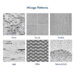 Mirage Acoustic Panel Pattern Swatches