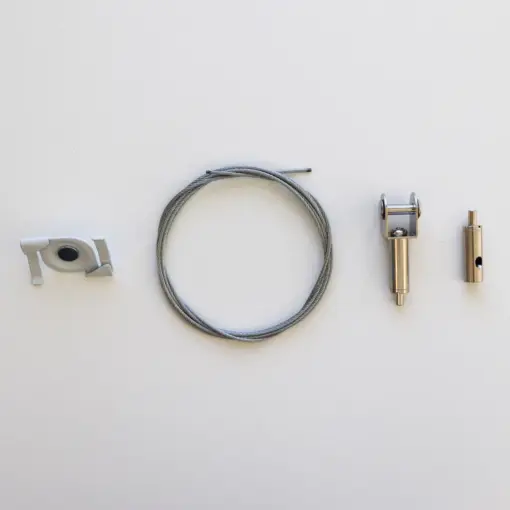 Ceiling Grid Saddle Clip Hanging Kit for 12mm Thick Screens