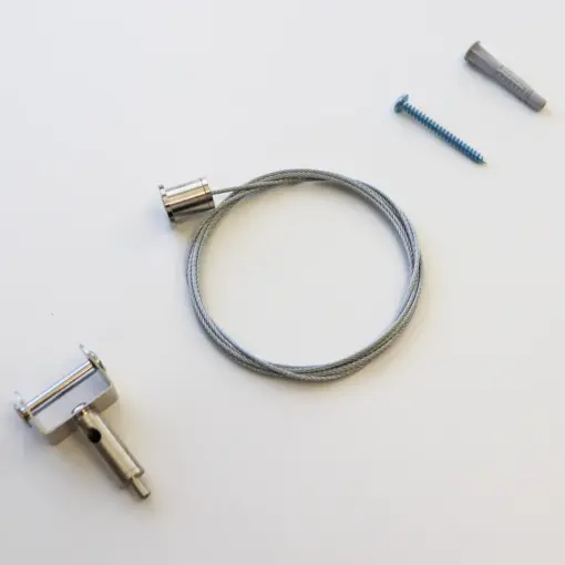 Self Tapping Saddle Clip Hanging Kit for 24mm Thick Screens