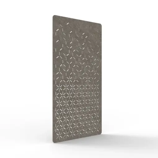 Acouline Bloom hanging acoustic screen, 1200mm W x 2400mm H, Drift