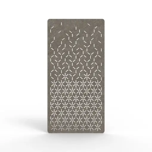 Acouline Bloom hanging acoustic screen, 1200mm W x 2400mm H, Drift