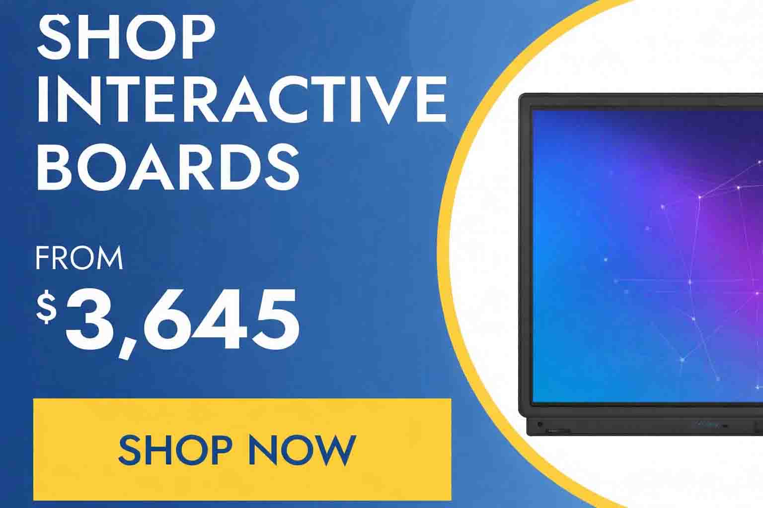 Homepage Side Banner for Interactive Panels