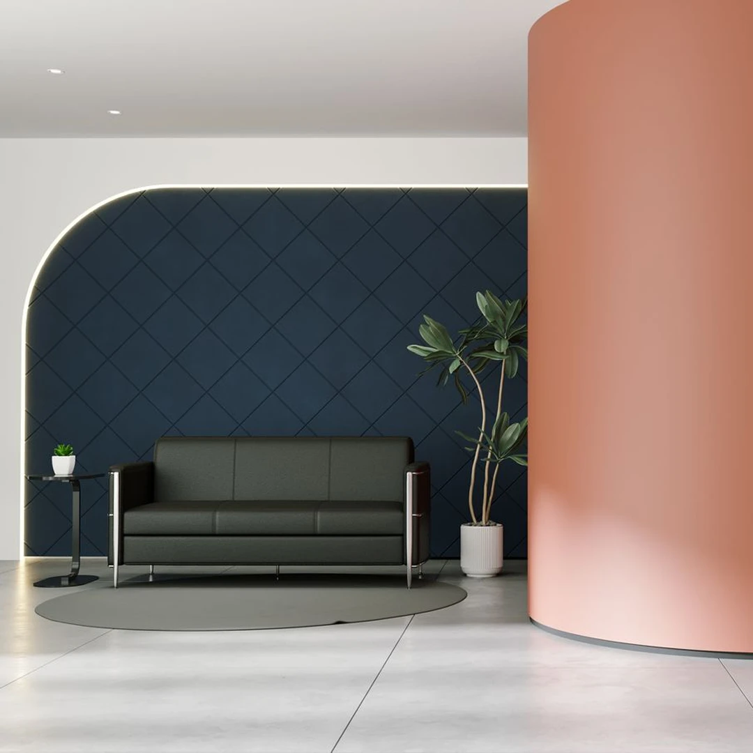 Acouline Wall Panel Grid In-Situ