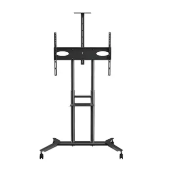 Arkin - Manual height Adjustable TV Trolley - From Front