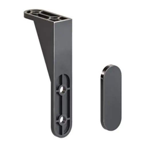 EP3QB BK - Acouline 3-Quarter Mount Screen Clamp Black