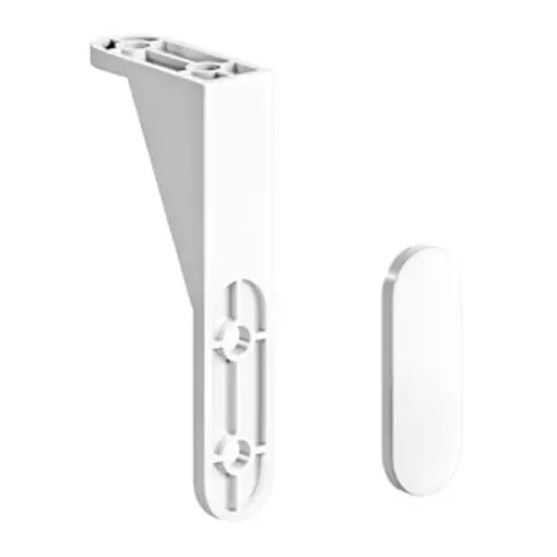 EP3QB WH - Acouline 3-Quarter Mount Screen Clamp White