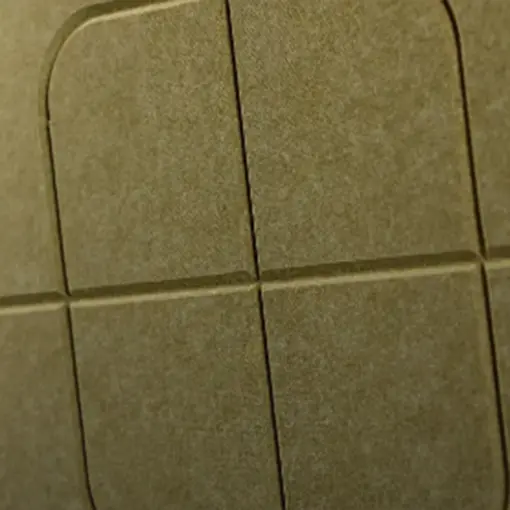Close up of Groove Wall Tiles Intersect in Highland