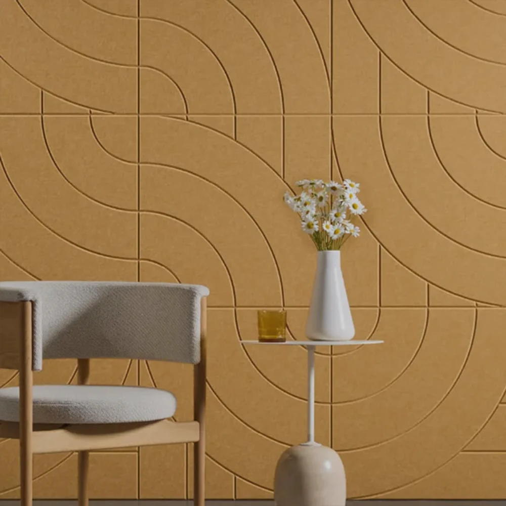 Groove Wall Tiles Sweep in Beehive in situ