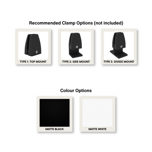Sana Desk Clamps Variations