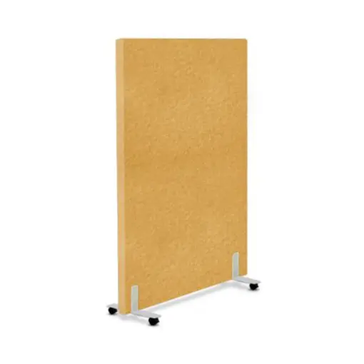 Lightweight Room Divider Mobile Screen 1190x1500mm Assorted Colour