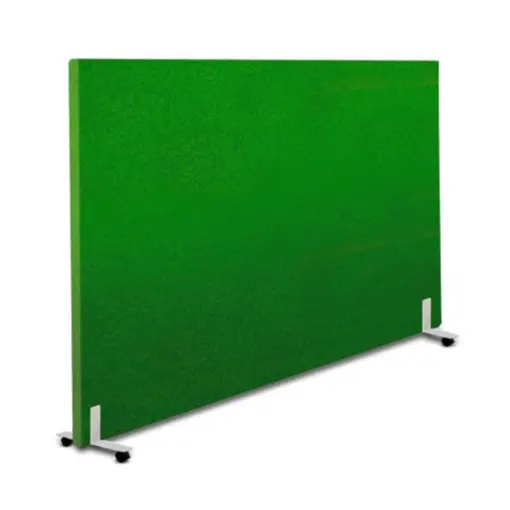 Lightweight Room Divider Mobile Screen 1500x1190mm Assorted Colour
