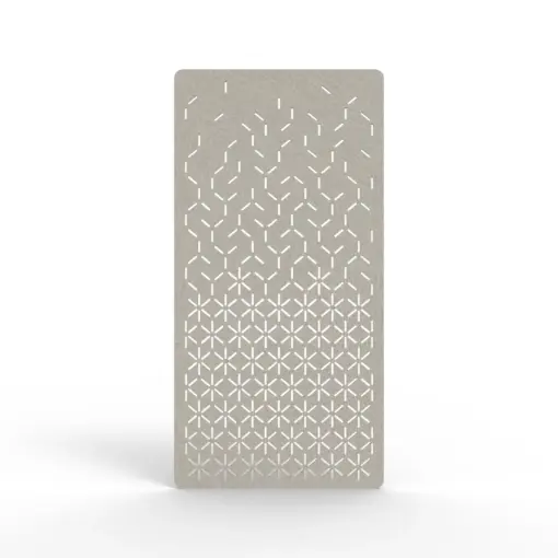 Acouline Bloom hanging acoustic screen, 1200mm W x 2400mm H, Mist