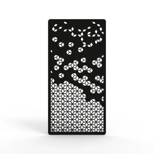 Acouline Cell hanging acoustic screen, 1200mm W x 2400mm H, Coal
