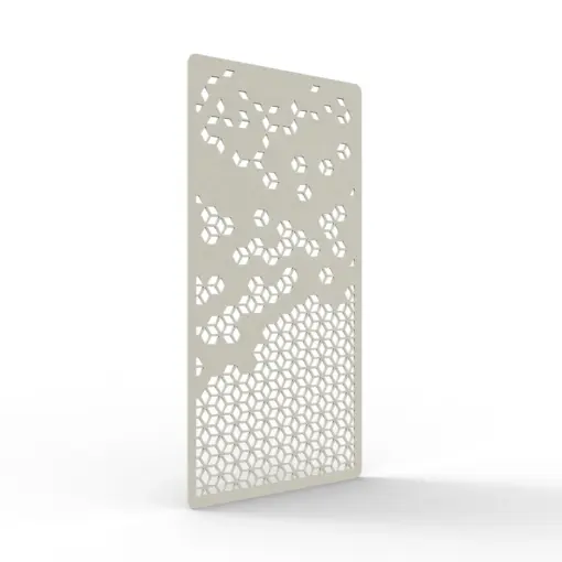 Acouline Cell hanging acoustic screen, 1200mm W x 2400mm H, Frost