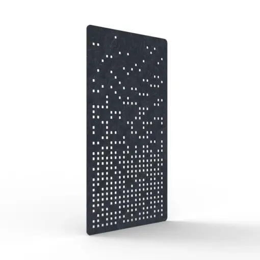 Acouline Form hanging acoustic screen, 1200mm W x 2400mm H, Lake