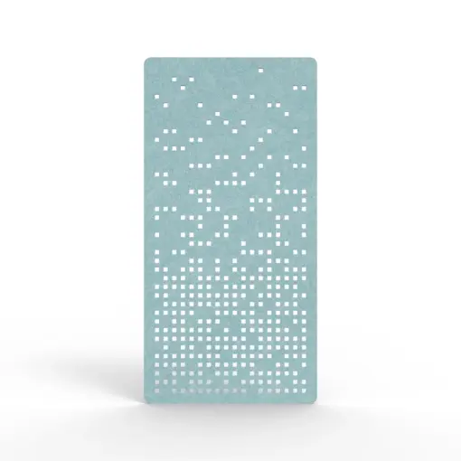 Acouline Form hanging acoustic screen, 1200mm W x 2400mm H, Stream