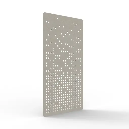 Acouline Form hanging acoustic screen, 1200mm W x 2400mm H, Mist