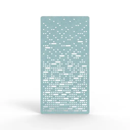 Acouline Pulse hanging acoustic screen, 1200mm W x 2400mm H, Stream