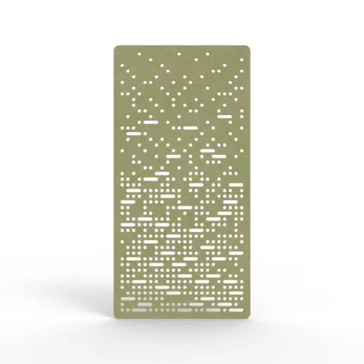 Acouline Pulse hanging acoustic screen, 1200mm W x 2400mm H, Fern