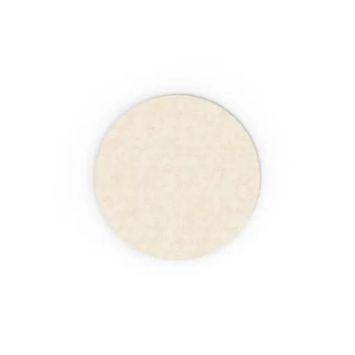 Acouline QuickMount Halo acoustic tile, 600mm diameter, Truffle