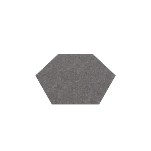 Acouline QuickMount Hive acoustic tile, 600mm x 600mm, Char