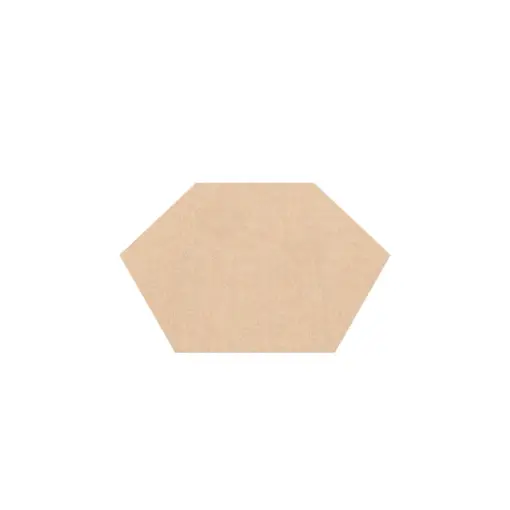 Acouline QuickMount Hive acoustic tile, 600mm x 600mm, Clay