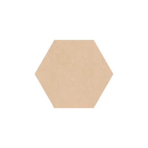 Acouline QuickMount Hive acoustic tile, 600mm x 600mm, Clay