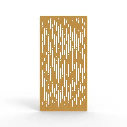 Acouline Rain hanging acoustic screen, 1200mm W x 2400mm H, Reed