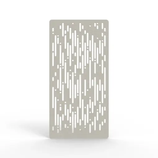Acouline Rain hanging acoustic screen, 1200mm W x 2400mm H, Frost