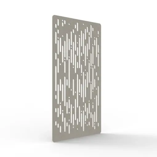 Acouline Rain hanging acoustic screen, 1200mm W x 2400mm H, Mist